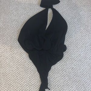 Black bodysuit AboutUs